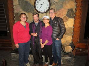 Elaine Ritter - Mark Kostash - Ginny-Fong Besier - Kent Fraser