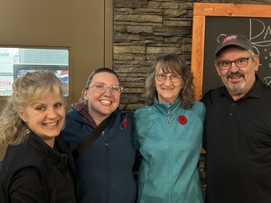 Claudia Padbury - Lyndsay Ramstead - Cindy Hynes - Duncan Padbury 